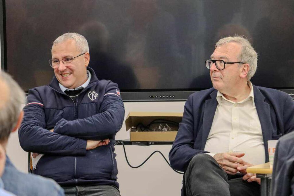 Jean-François Tivoly et Hervé Bernaille - Univpop : Une première rencontre qui a donné la pêche !