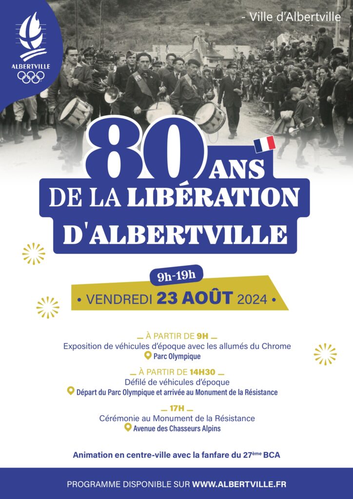 Les 80 ans de la Libération à Albertville